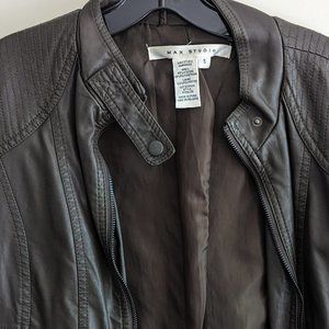 Max Studio faux leather jacket